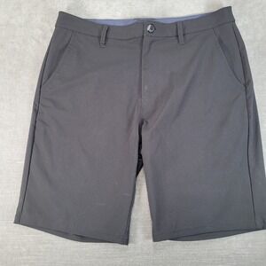 Vans Mens Chino Hybrid Shorts Black Size 34 Stretch Performance Boardshorts